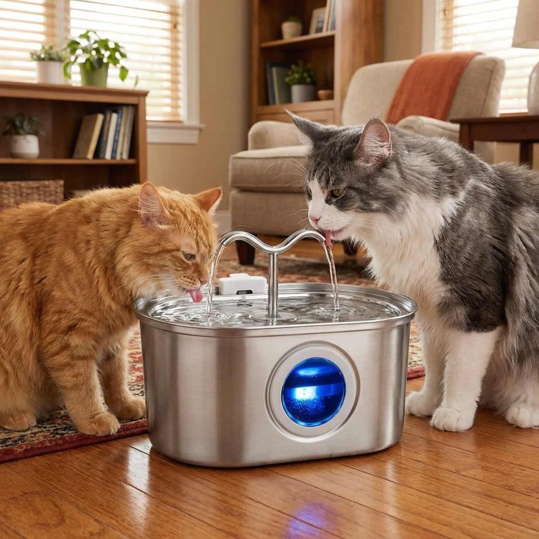 108oz Dual Spout Fountain, LED Night Visibility