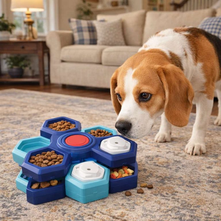 Multi-Layer Puzzle Feeder, Adjustable Difficulty