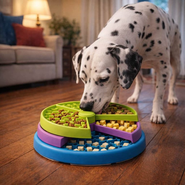 3-Layer Slow Feeder Puzzle, Spinning Design