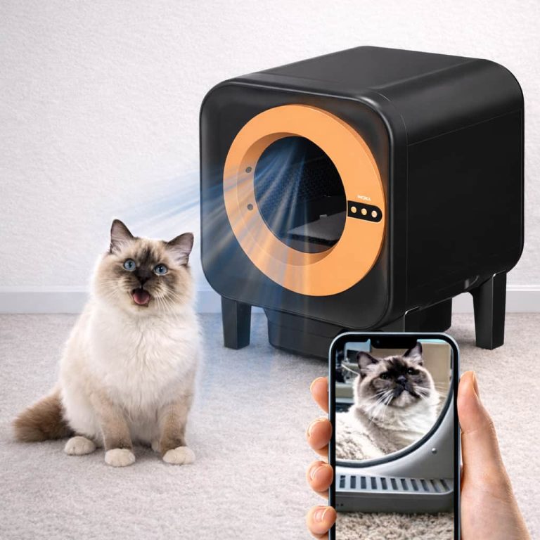 Smart Litter Box, 2K Camera & External Vent