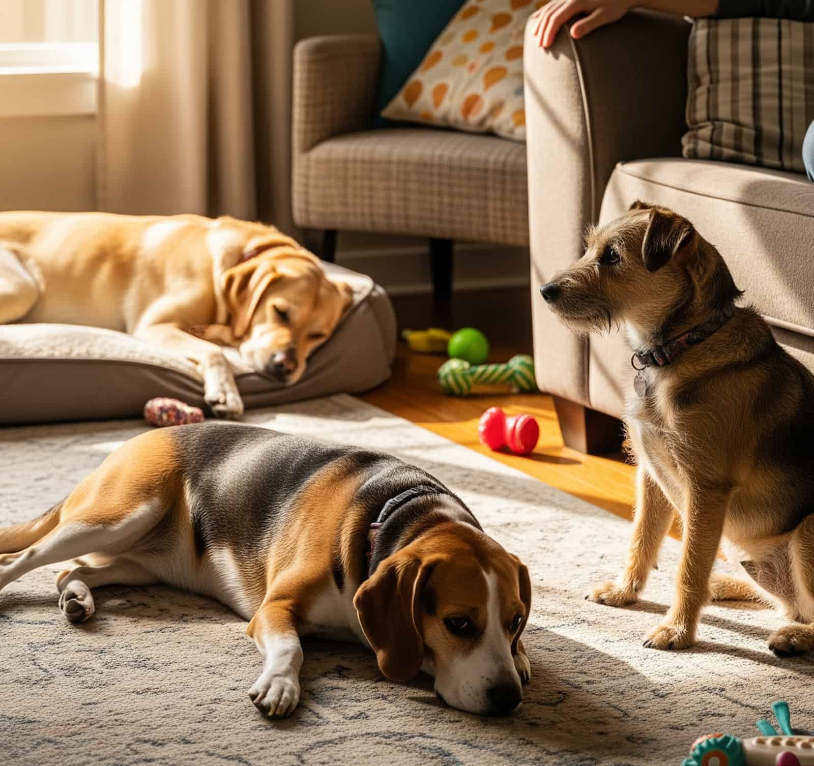 Multi-pet household chaos