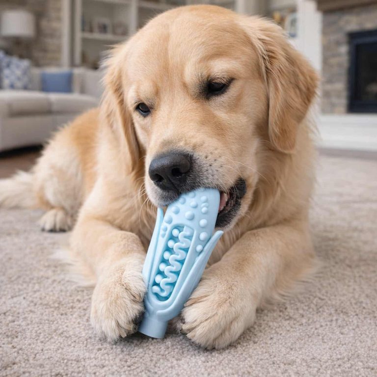 Silicone Corn Chew Toy for Dogs