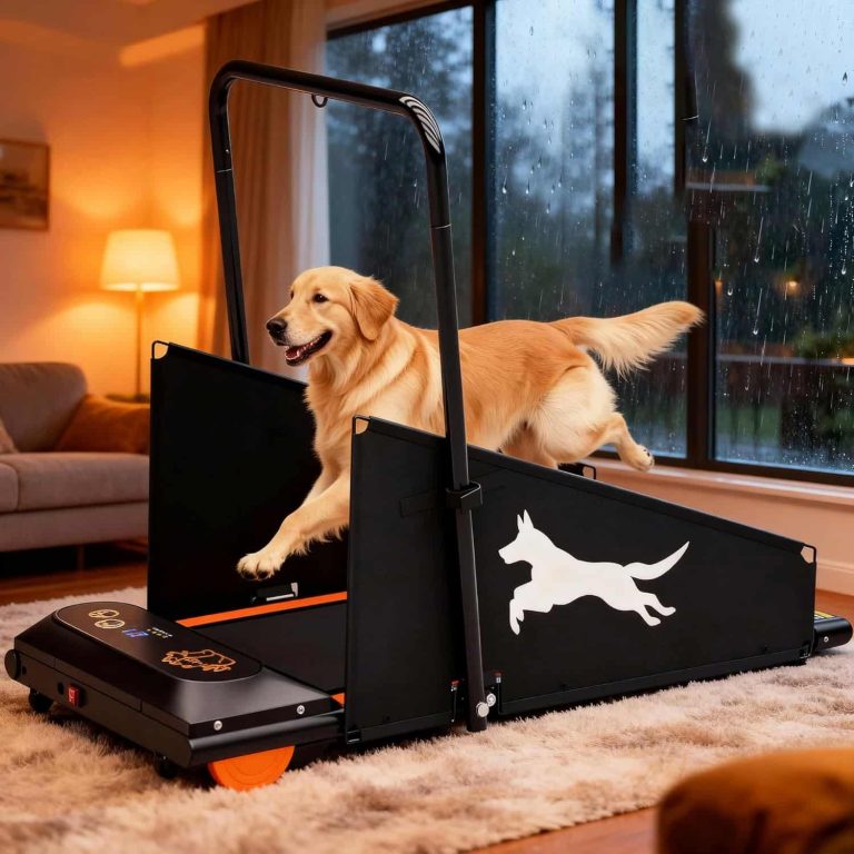 Indoor Dog Treadmill with Side Panels