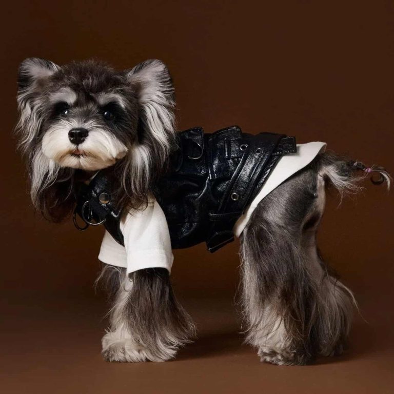 Multi-Pocket Leather Vest