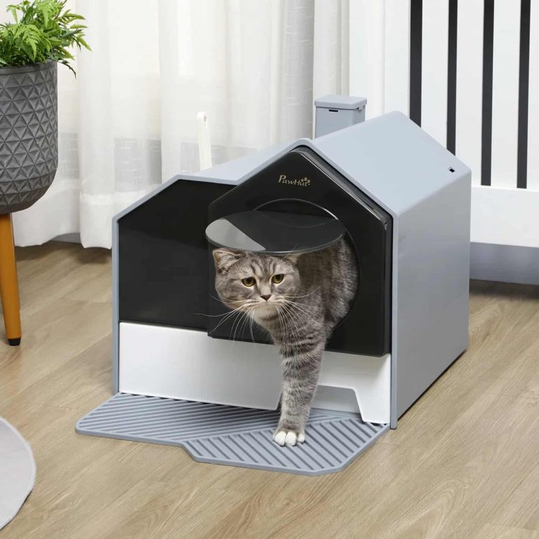 Cat Litter Box, House-Shaped, Pullout Drawer
