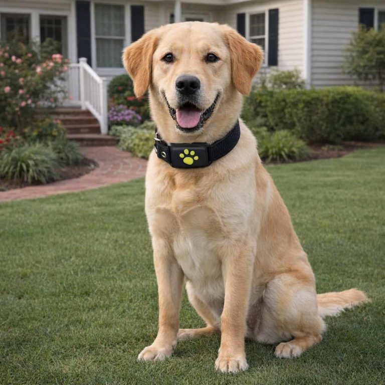 GPS Dog Tracker Collar with Safe Zone Alerts