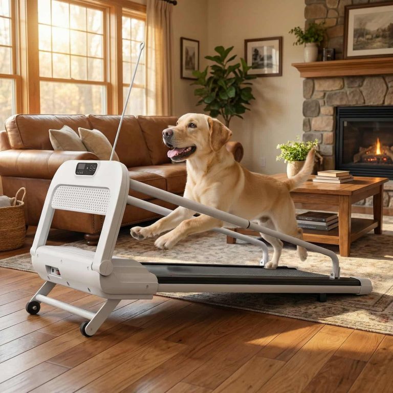 Smart Dog Treadmill with 5.5° Incline