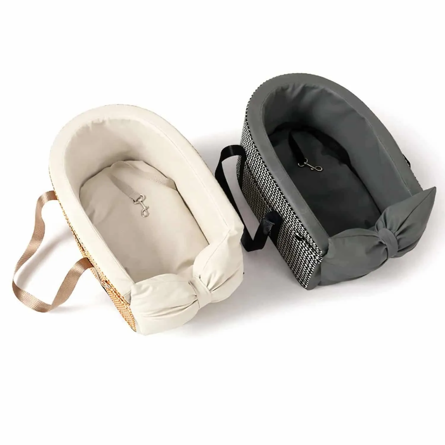 Car armrest pet booster seat with center console mount