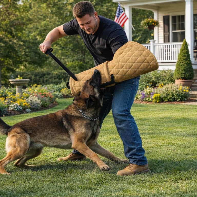 Quilted Bite Sleeve, K9 Training, Arm Guard