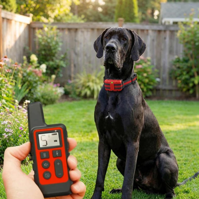 Dog Training Collar with 3 Separate Mode Buttons, 1640 ft Range, Waterproof, Rechargeable