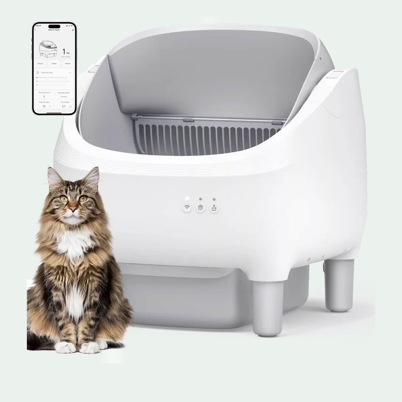 Self-Cleaning Litter Box