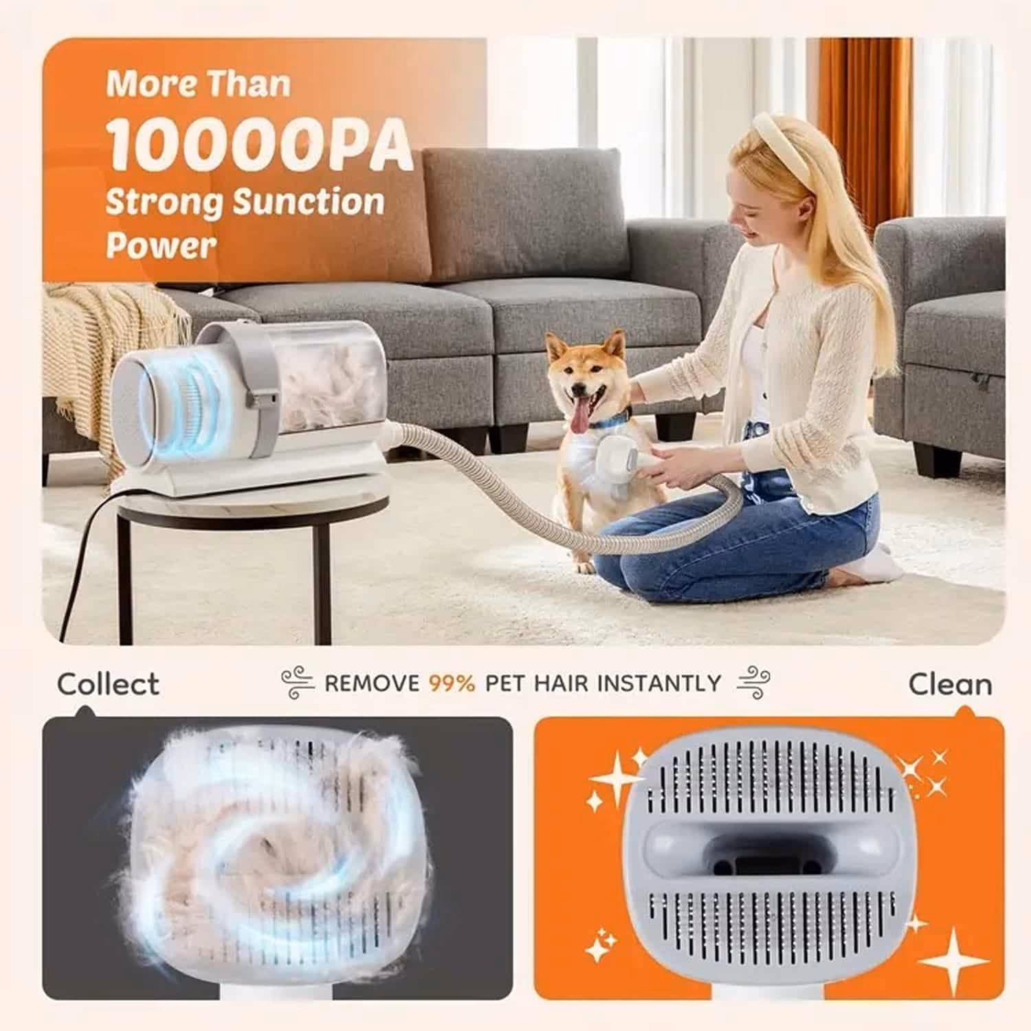 TidyCoat Grooming Vacuum Kit