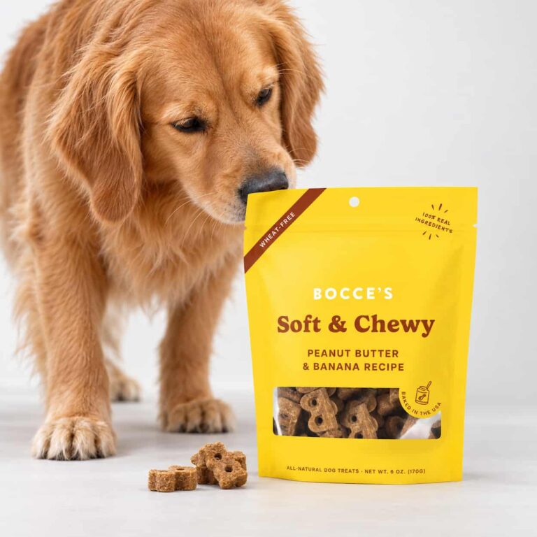 Bocce's Bakery® Peanut Butter & Banana Soft & Chewy Dog Treats 6oz
