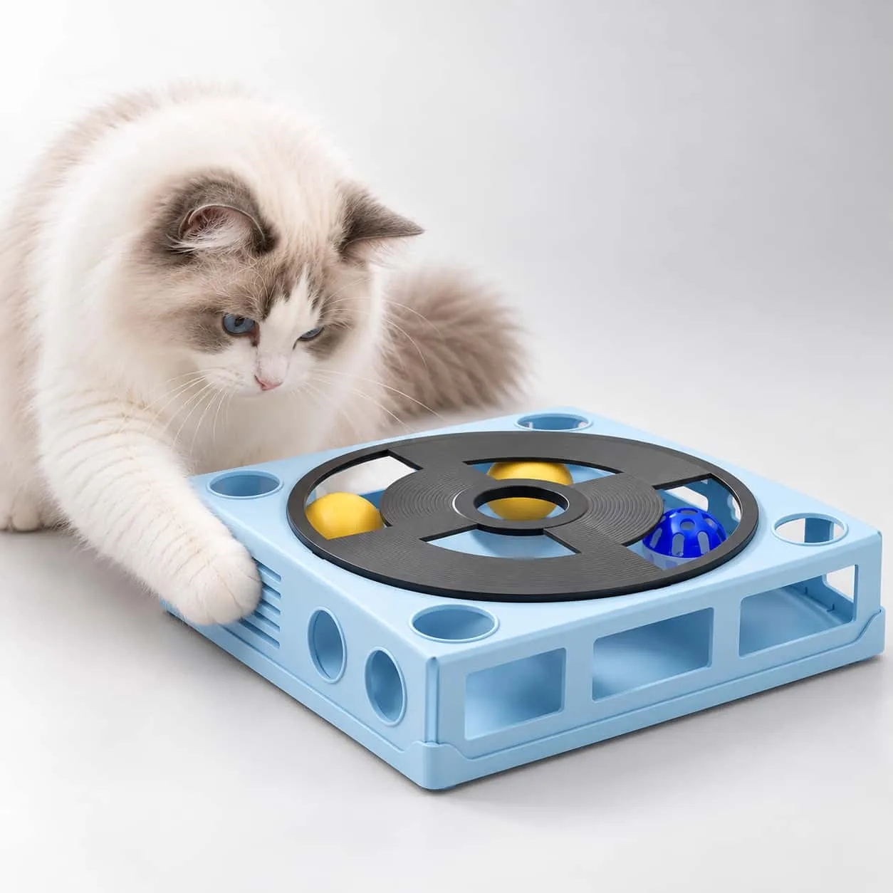 Groove Maze Puzzle Feeder