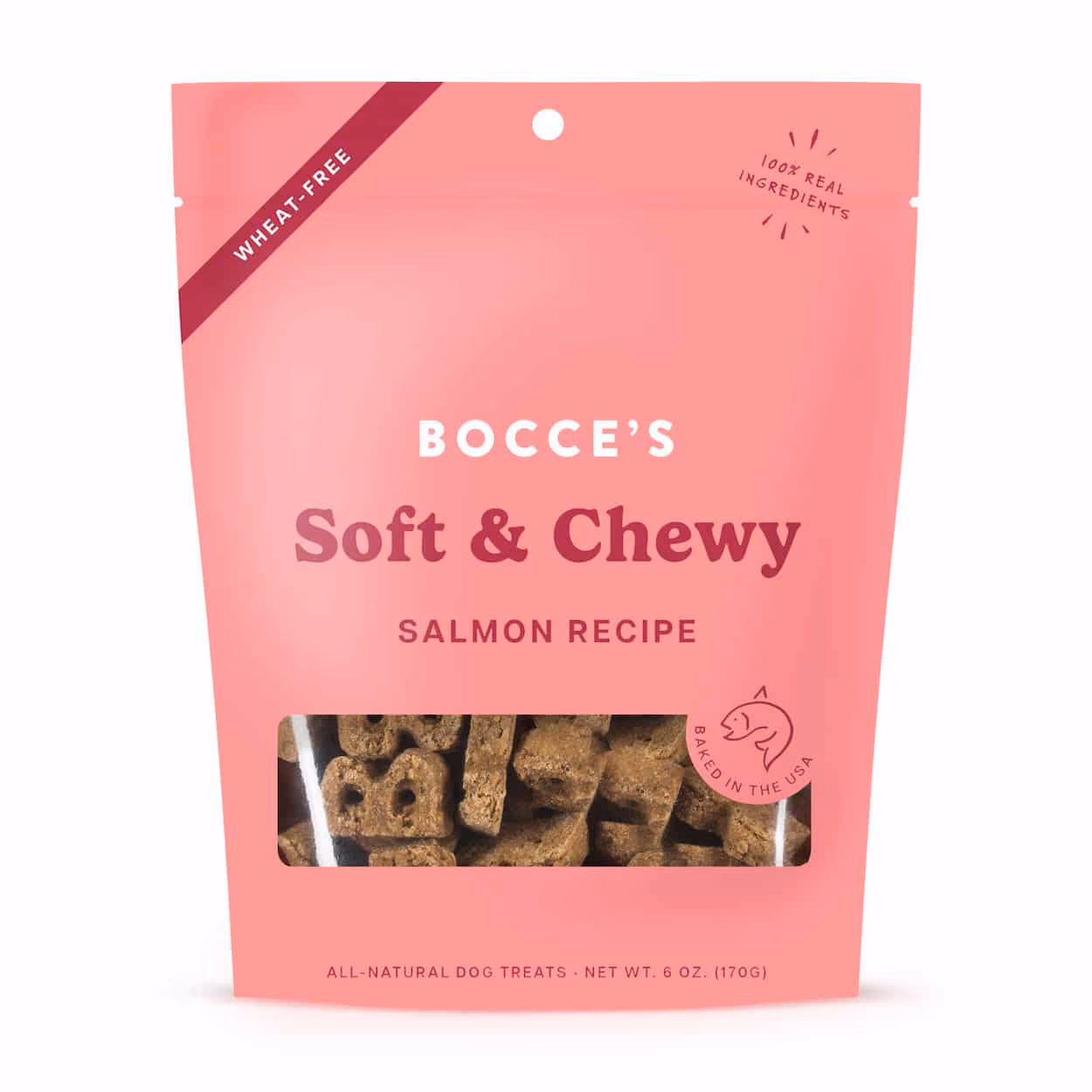 Bocce's Bakery Soft & Chewy Salmon Dog Treats