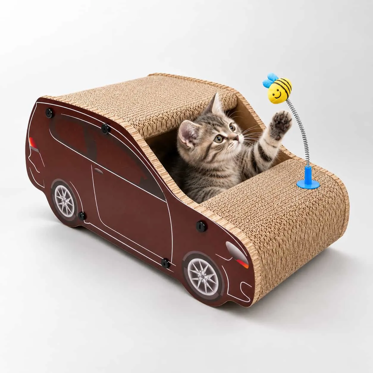 Joyride Car-Shaped Cat Scratcher House