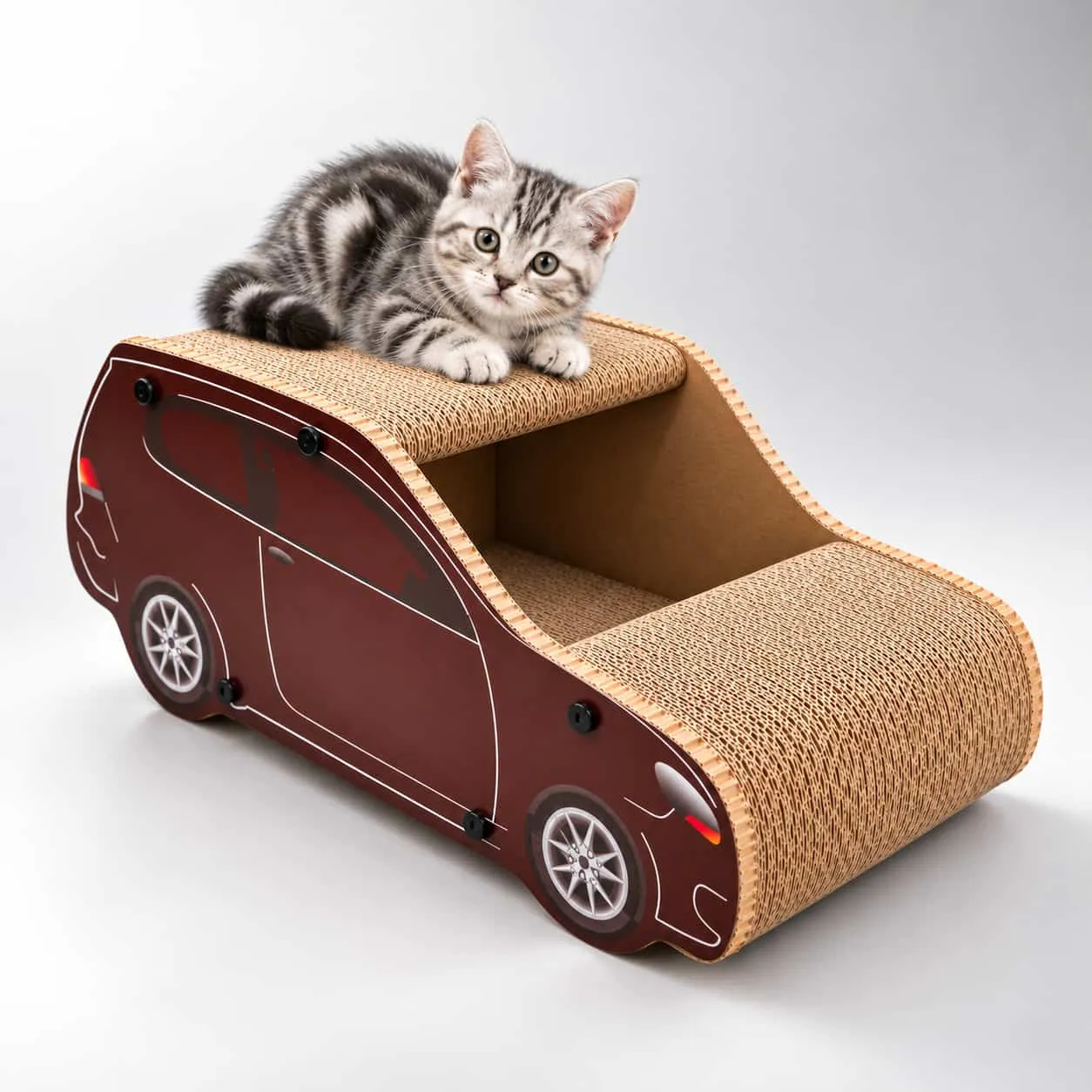 Joyride Car-Shaped Cat Scratcher House