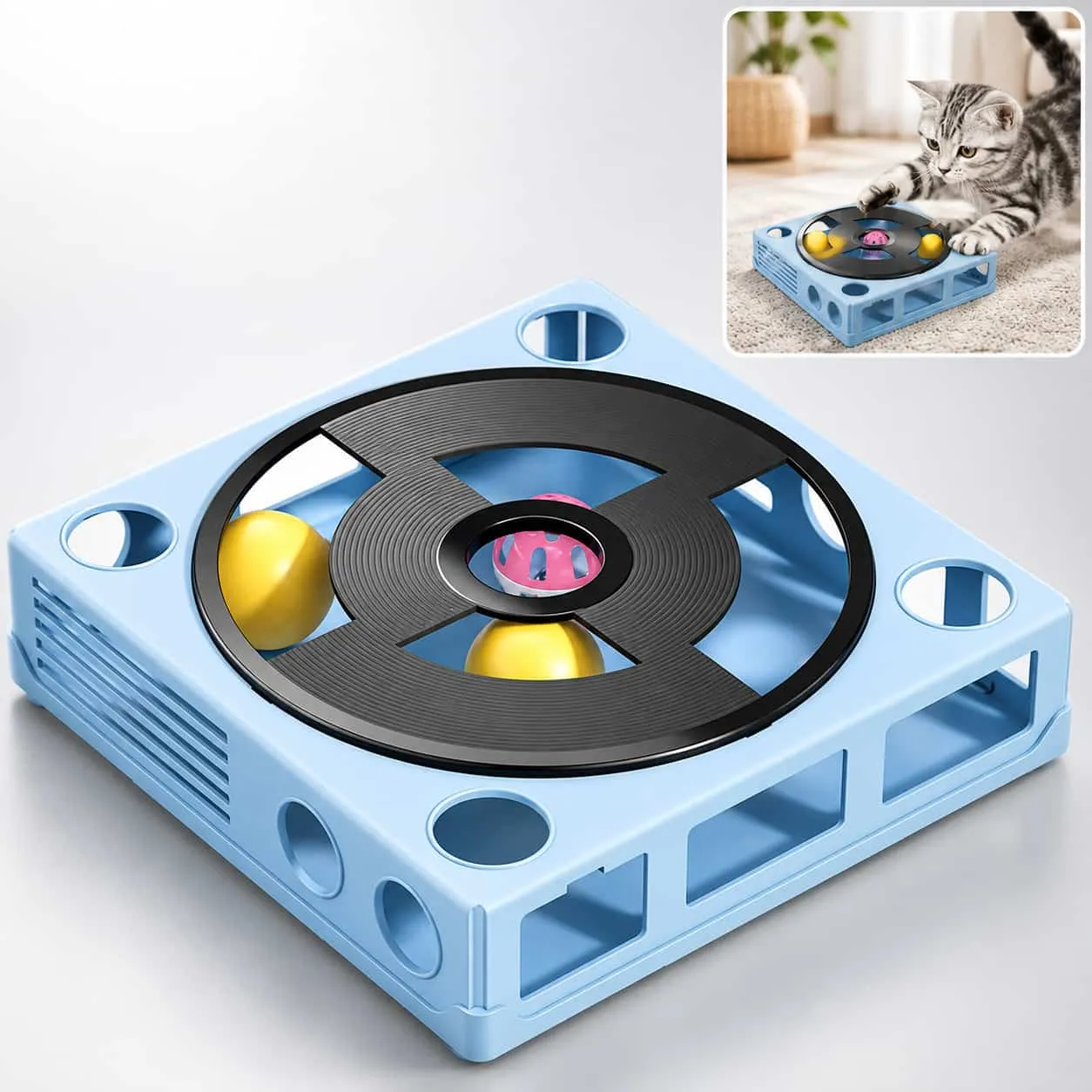 Groove Interactive Cat Puzzle Toy