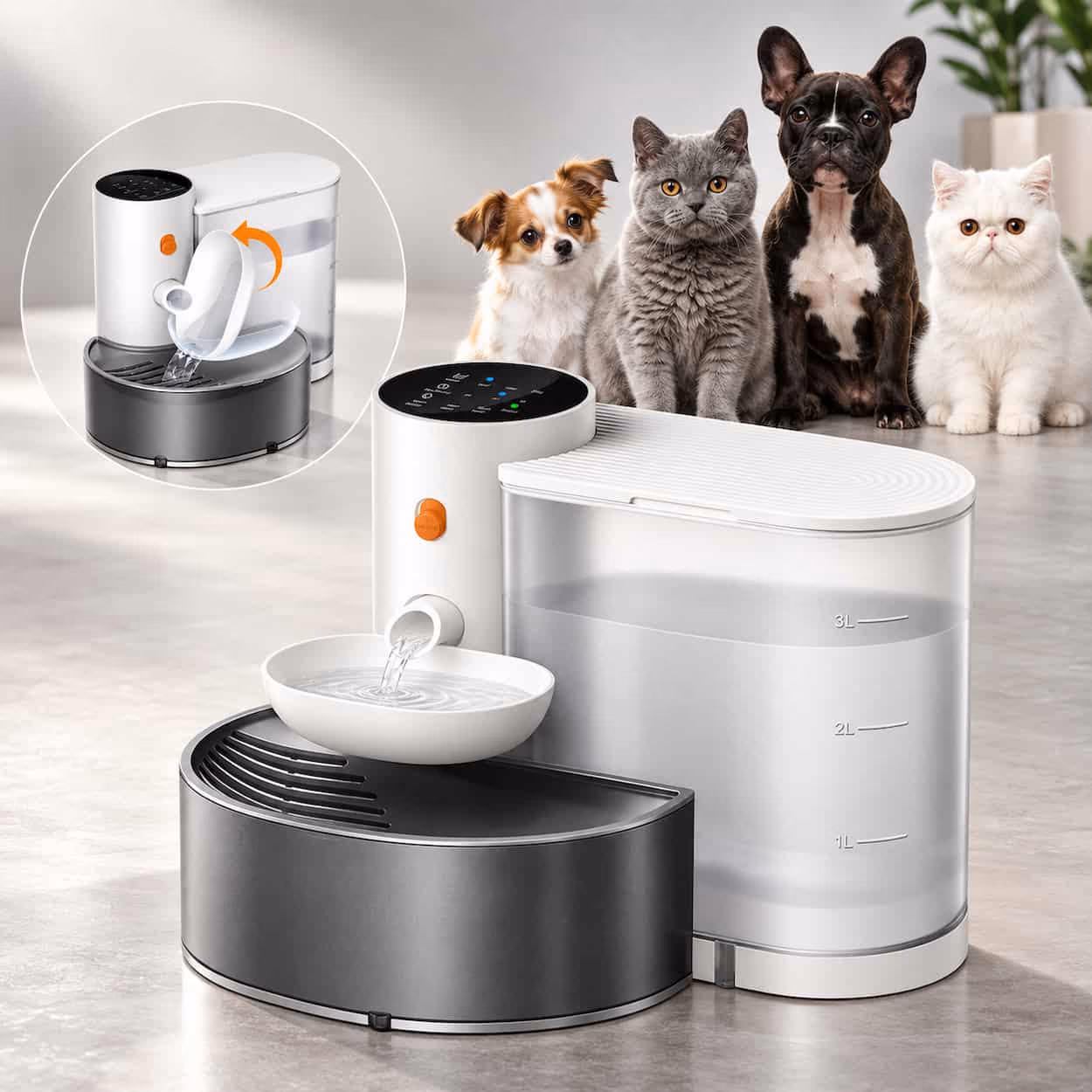 Tiltwell Water Dispenser